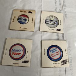 Vintage Nixon Political Pins
