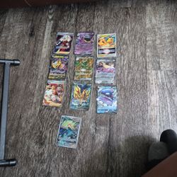10 Pokémon Cards
