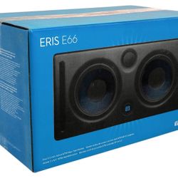 Two (2) PreSonus Eris E66 MTM Dual 6" Powered Studio Monitor