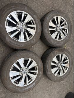 2026 Nissan pathfinder 18” wheels
