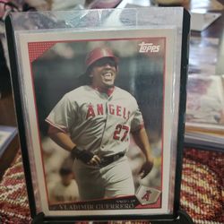 Vladimir Guerrero Sr 2009-2010 Topps Baseball Cards 
