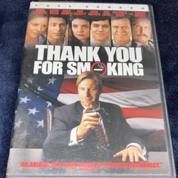 Thank You For Smoking On DVD 