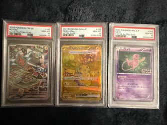 Pokemon graded cards