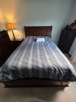3 Piece Bedroom Set with Mattress