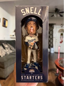 Dodgers bobblehead Blake Snell looking for a trade