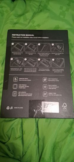 Screen protector magic box screen protector one pull installation.