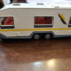 Vintage Diecast RV Camper Siku 2532 caravan opel frontera Germany Matchbox 