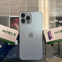 Sierra Blue iPhone 13 Pro Max 128gb AT&T Cricket Net10 (90 Day Same As Cash Financing Available)