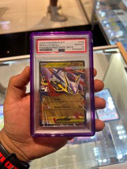 Latias ex prize pack series 8 PSA10