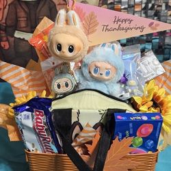 1 Left 🦃 Labubu Thanksgiving Gift Basket which includes Big Into Energy Hope Labubu 🦃