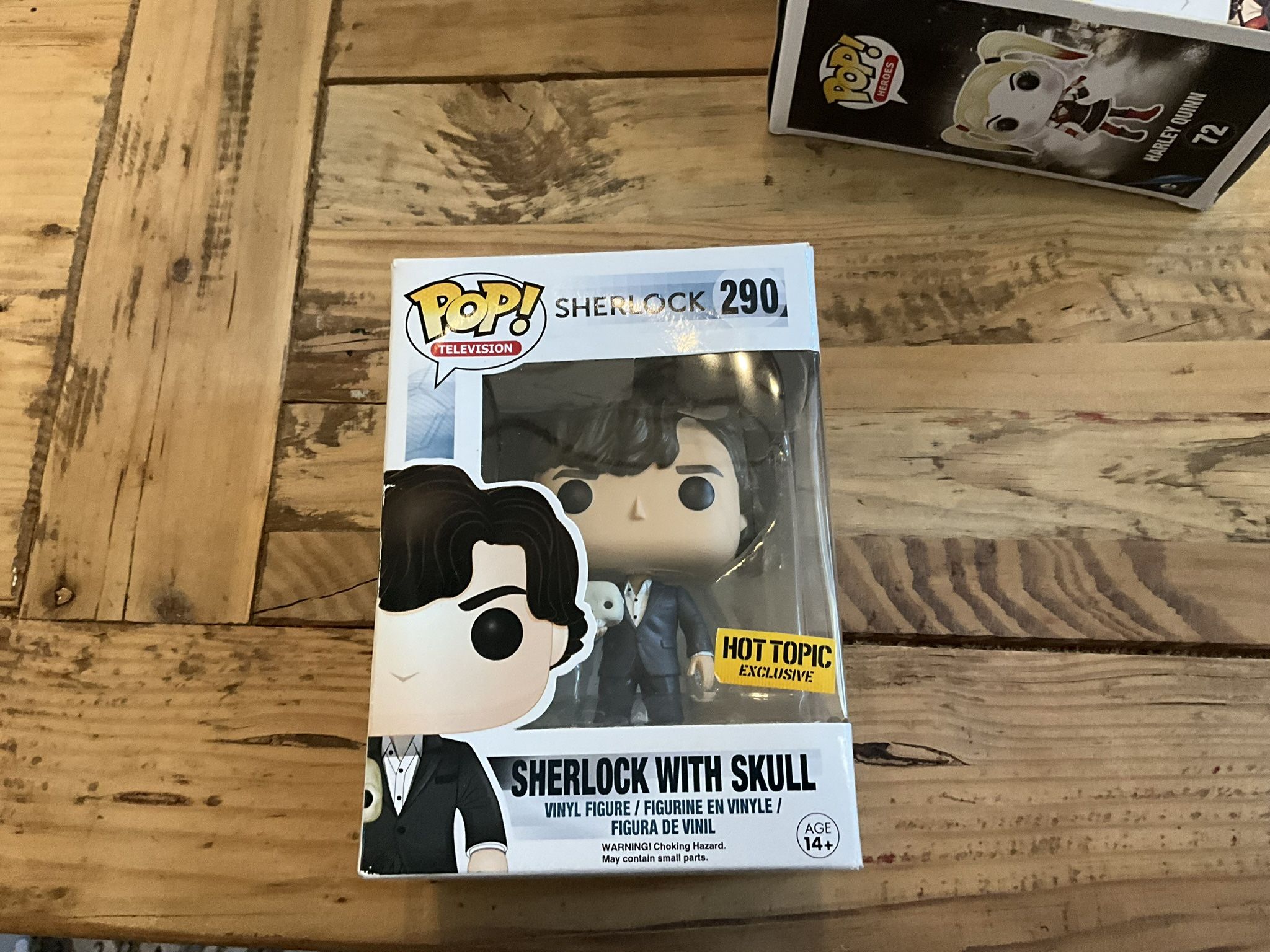 Funko Pop Sherlock with Skull #290 – Hot Topic Exclusive