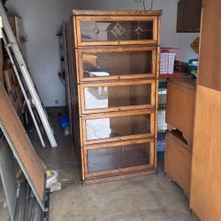 Glass Front Book Case