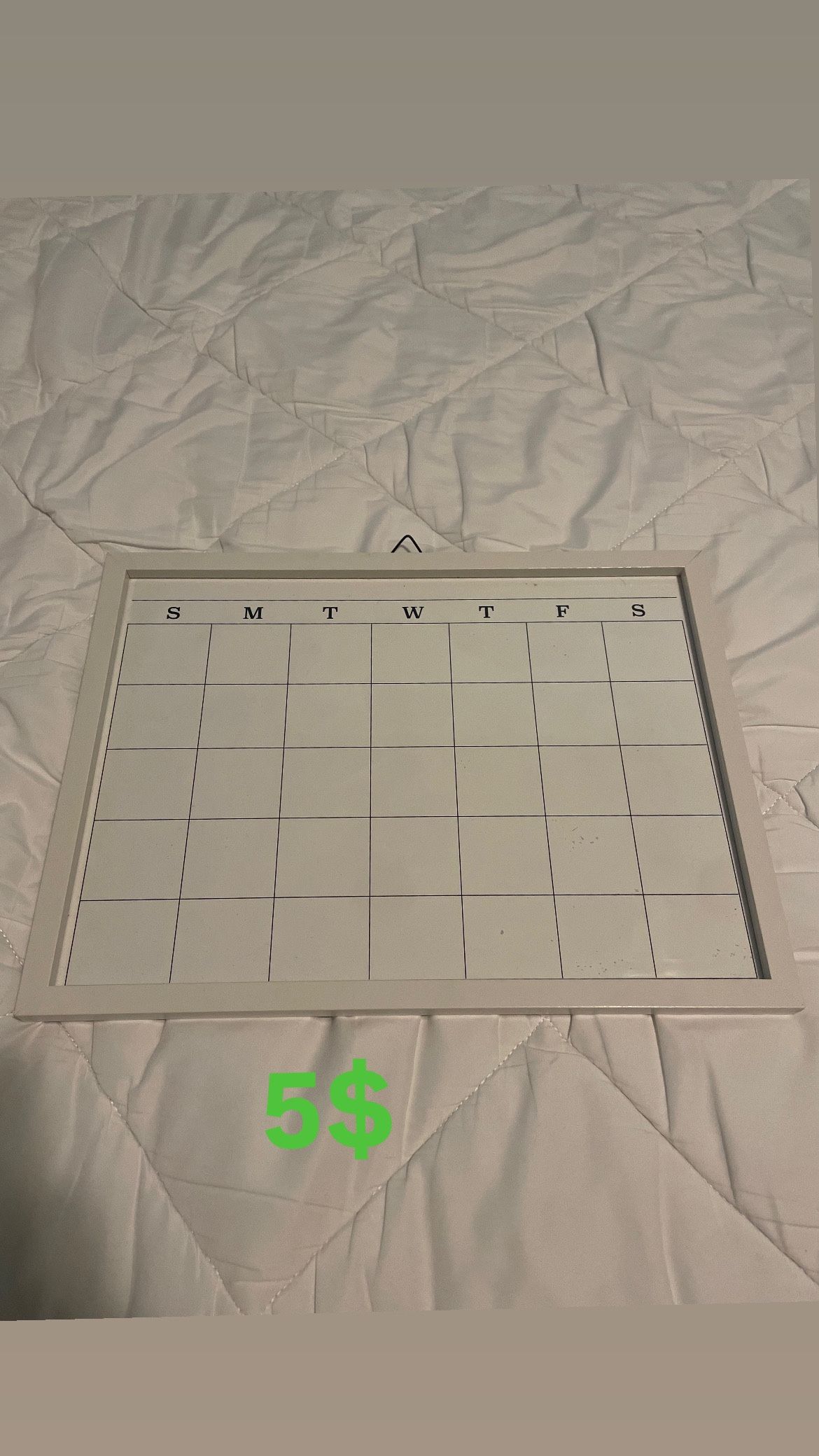 Calendar Whiteboard