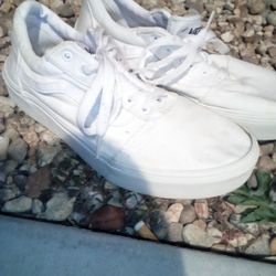 Vans Shoes White Size 6
