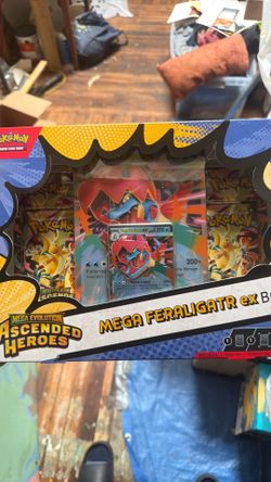Ascended Heroes Mega Emboar ex Box