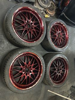 Wheels and tires xxR 18 in Subaru sti 5/100