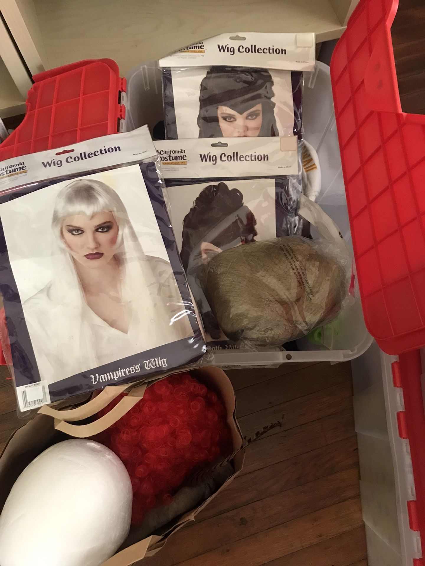 Free ForTeachers—Halloween Supplies (incl. many Wigs)