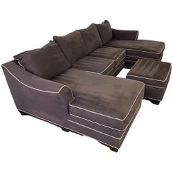 Raymour & Flanagan Sectional Couch Sofa *Free Delivery*