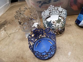 3 Wick Candle Holders