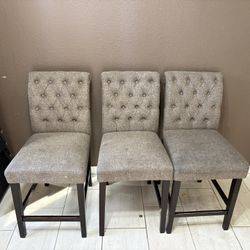 Bar Stools / Counter Height / $50 For All 3 