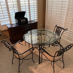 Dining Table And Chairs 