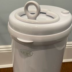 Ubbi Diaper Pail White - Never Used!