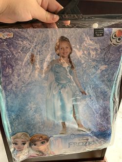 New Frozen Elsa Halloween costume (4-6 )