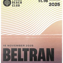 SELLING 1 BELTRAN TICKET  $65