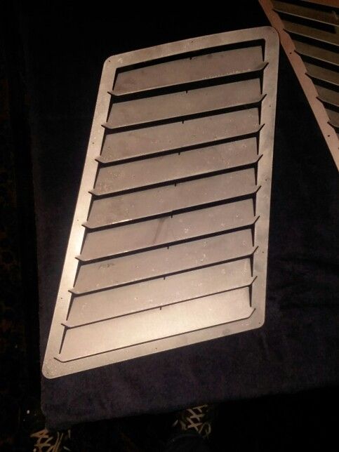 Custom Louvered Car Hoods