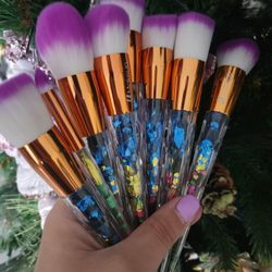 Makeup Brushes 9pcs