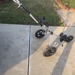 Bag Boy golf cart with 3 Wheels in GOOD working condition!