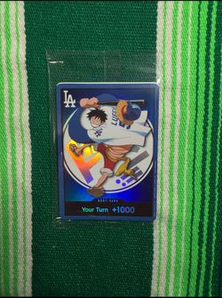 Monkey D. Luffy Dodgers One Piece Promo card