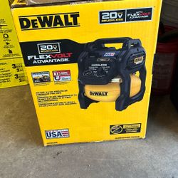 Dewalt 20v Flexvolt Advantage 2.5 Gal Air Compressor (tool Only) Sealed Package 
