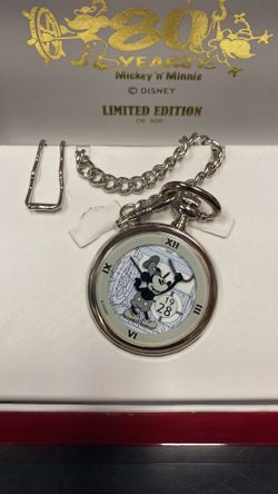 Disney pocket clearance watch limited edition