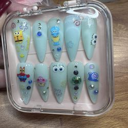 Press On Nails Handmade