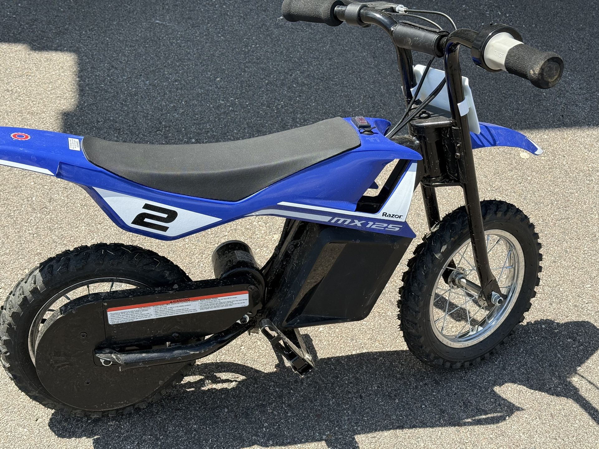 Razor MX125 eBike For kids