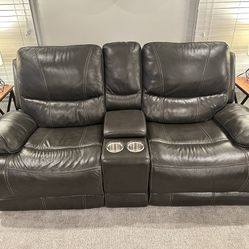 Gray Leather Furniture 