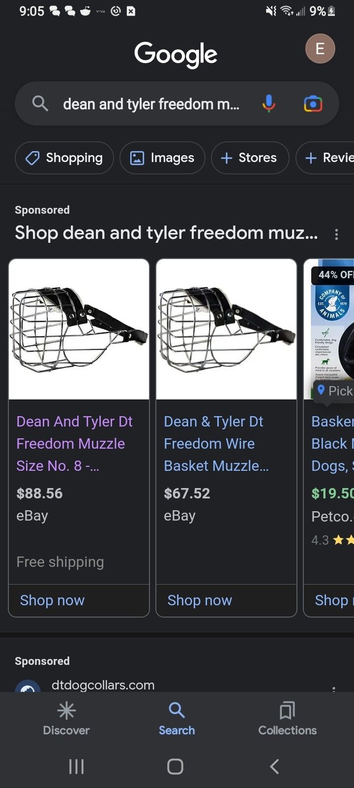 Dean And Tyler Freedom Muzzel Perfect Condition
