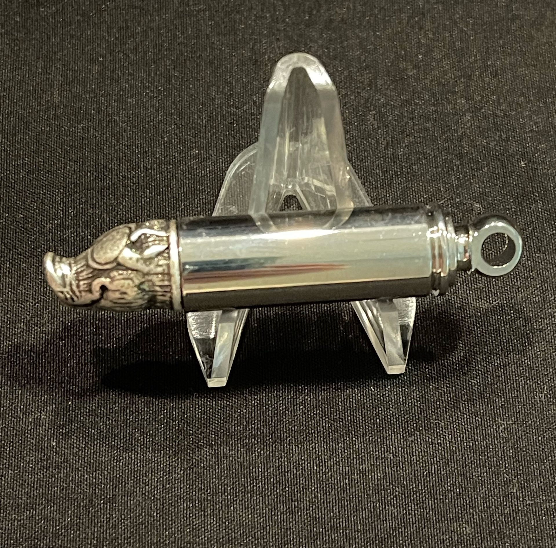 Boars Head, Hog W/ Goggles Pendant For Necklace, Pig