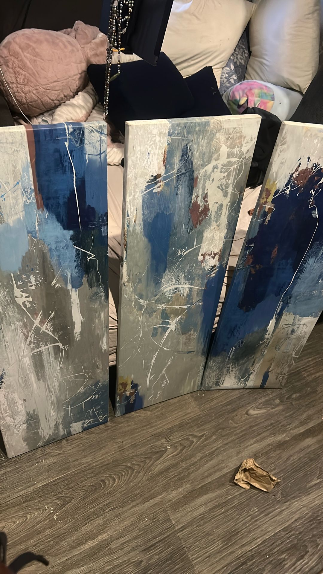 Three piece painting