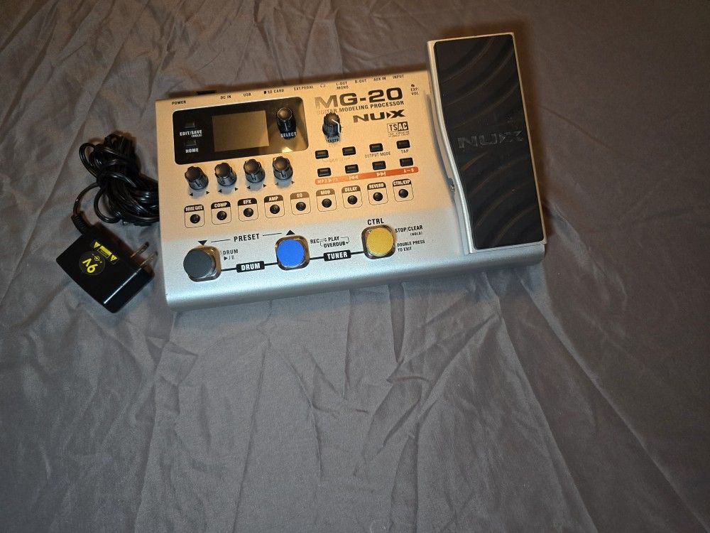Nux MG-20 Guitar Modeling Prossesor