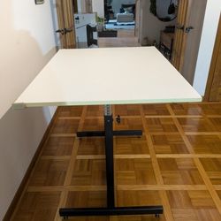 Large Drafting And Drawing Table, Foldable & In Excellent Condition