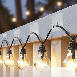 Adhesive string lights hooks 160 Count