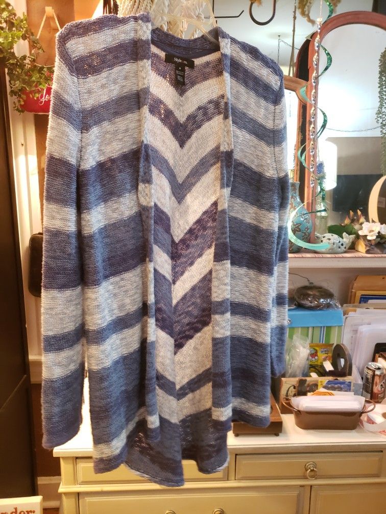 Ladies Medium Style & CO. Cardigan