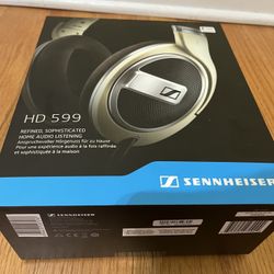 Sennheiser HD 599 Open Back Headphone, Ivory