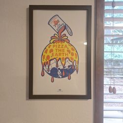 Pizza the Earth Print