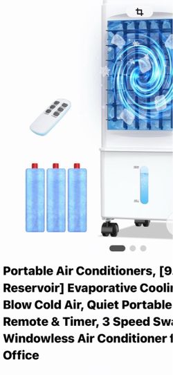 Portable air cooler
