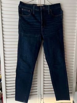Madewell Womens High Rise Skinny Blue Denim Jeans Size 28