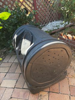 Tumbler compost bin 50 gallon