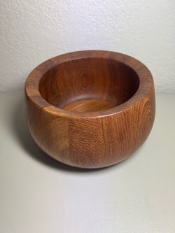 Mid-Century DANSK Jen Quistgaard design solid Teak Bowl excellent condition